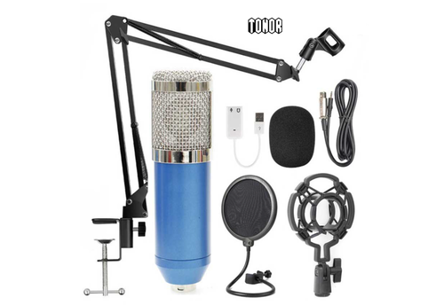 Tonor Condenser Microphone - Универсален студио комплект